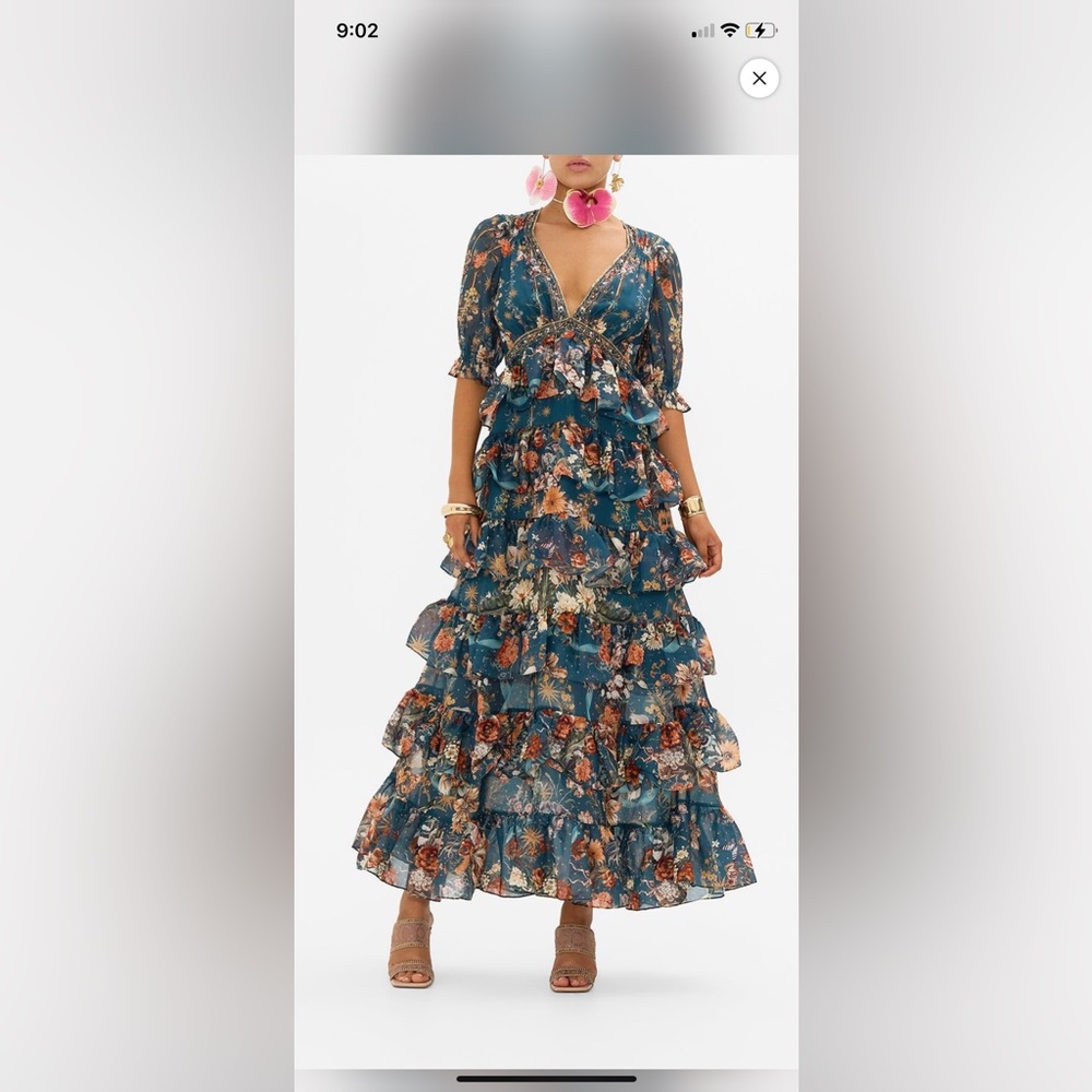 Camilla Floral Maxi Dress